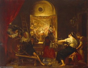 Las Hilanderas — Edwin Longsden Long