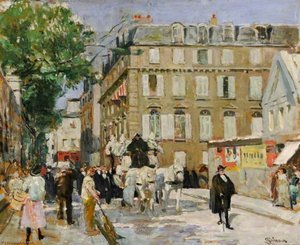 A Parisian Funeral — Lucien Simon