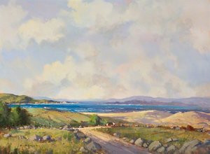 Antrim Coast Near Portrush — George K Gillespie