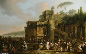 View Of Naples, Italy - — Pietro Fabris
