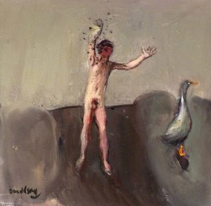 Man In A Landscape — David Abercrombie Donaldson