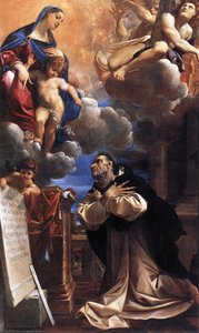 The Virgin Appearing To St Hyacinth — 루도비코 카라치
