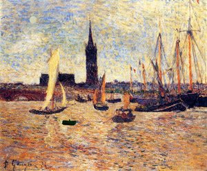 Le Port De Bordeaux — Eugène Henri Paul Gauguin