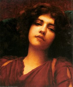 Reverie (study) — R.b.a John William Godward