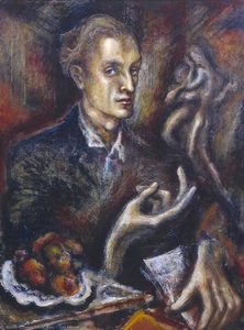 Self Portrait — Leslie Hurry