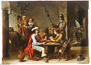 Le Reniement De Saint Pierre — David Teniers Ii Le Jeune