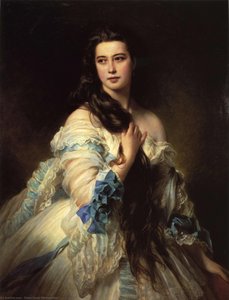 Barbe Dmitrievna Mergassov, Madame Rimsky-korsakov — Franz Xavier Winterhalter