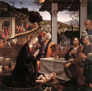 Adorazione Dei Pastori — Domenico Ghirlandaio