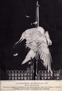The Meaning Of Geneva, Peace Cannot Live Where Greed Capital Exists! — John Heartfield