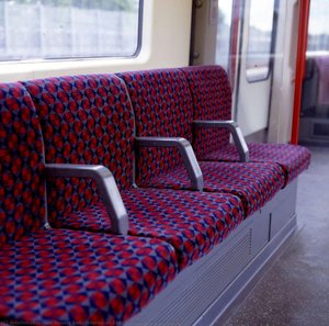 Interior Of 1992 Central Line Tube Stock — Ian Ronald Bell