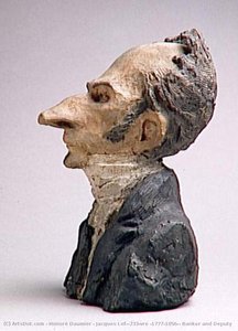 Jacques Lefévre (1777-1856), Banker And Deputy — Honoré Daumier