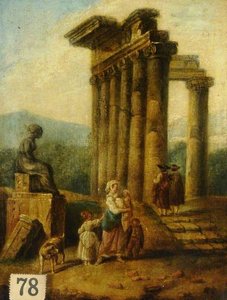 Landscape With Ruins — Hubert Robert