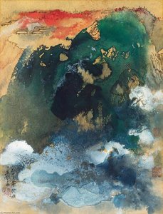 Autumn Mountains At Dawn — Zhang Daqian