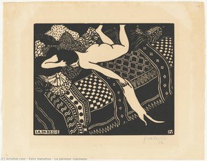 La Paresse (laziness) — Félix Vallotton