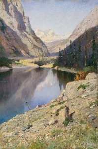 A Mountain Lake Near Munich — Ivan Endogurov