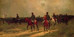 Cavalry And Infantry — Josep Cusachs I