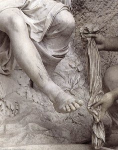Apollon And The Nymphs (detail) — François Girardon