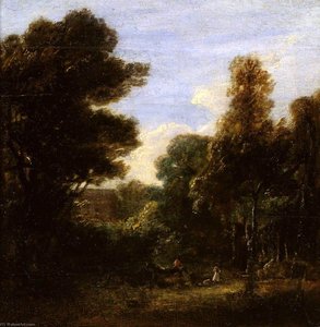 A Woody Landscape — Sir David Wilkie