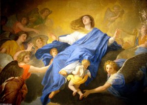 Assumption Of The Virgin — Charles Le Brun
