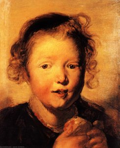 Child's Head — Jacob Jordaens