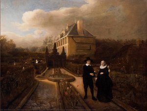 Portrait Of Johan Cornelisz. Vijgeboom And His Wife — Samuel Dirksz Van Hoogstraten