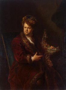 Portrait Of Johann Melchior Dinglinger — Antoine Pesne