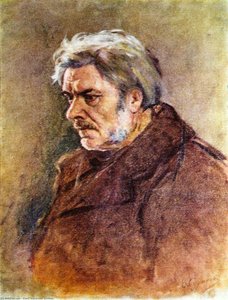 Head Of Menshikov (study) — Vasily Ivanovich Surikov