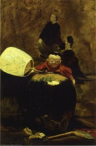The Japanese Doll — William Merritt Chase