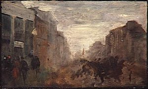 Départ Des Troupes Dans Le Brouillard — Jean-baptiste Carpeaux