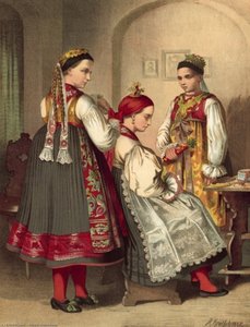 German Costume Bohmen Kreis Pilsen - — Albert Kretschmer