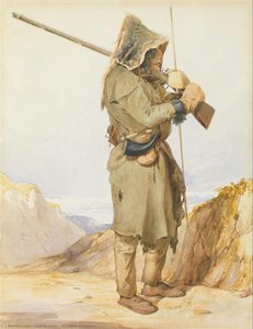 Päsesick-kaskutäu — Karl Bodmer