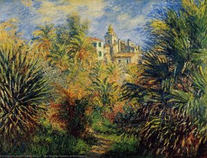 The Moreno Garden At Bordighera — Claude Monet