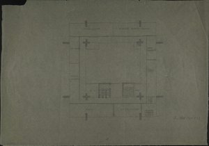 3rd Floor (design For A Foreign Representation Of The Gdr. Floor Plan) — Franz Ehrlich