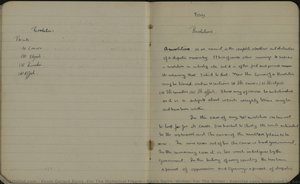 Exercise Copy Book Used By Kevin Barry Covering A Range Of Subjects, Including An Essay Titled — Kevin Barry