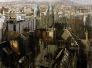 Belfast Landscape Towards Cavehill From Bedford House — Colin Davidson