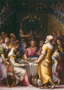 Marriage At Cana — Джорджо Вазари