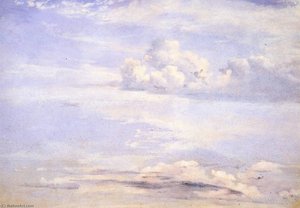 Estudio De Nubes — José María Velasco