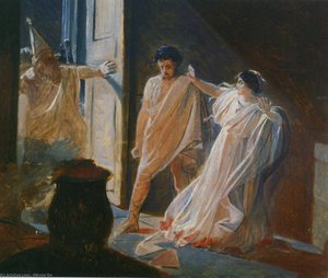 Love Of Vestal — Nikolai Ge