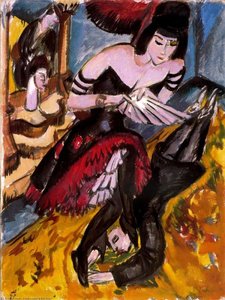 Pantomime Reimann, Der Rache Der Tänzerin — Ernst Ludwig Kirchner