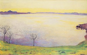 Le Lac Léman À Chexbres — Ferdinand Hodler