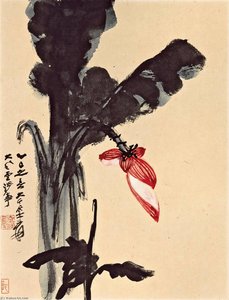 Plantain — Zhang Daqian