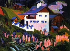 Unser Haus, Haus In Den Wiesen — Ernst Ludwig Kirchner