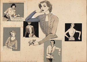 Six Coats Study — Alceu De Paula Penna