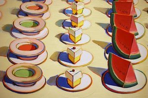 Lunch Table — Wayne Thiebaud