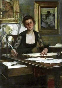 Portrait Of The Artist's Wife — Henry Herbert La Thangue