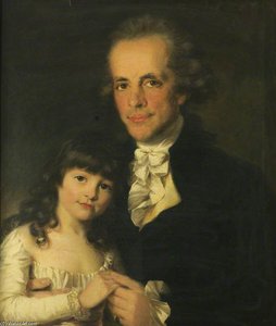 Colonel James Capper And His Daughter — John Peter Russell