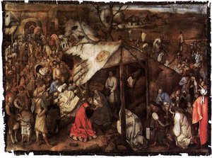 The Adoration Of The Kings — Pieter Bruegel The Elder
