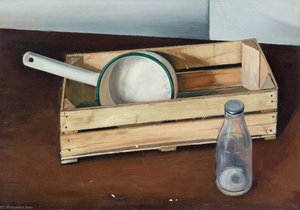 Saucepan And Milk Bottle — David Tindle