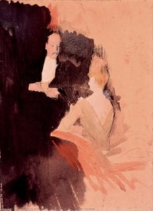 The Conversation, Talking Late Into The Night — Jean Louis Forain