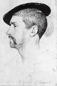 Portrait De Simon George De Quocote — Hans Holbein Le Jeune